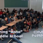 Middle School Students Listening to Nanotechnology Presentation