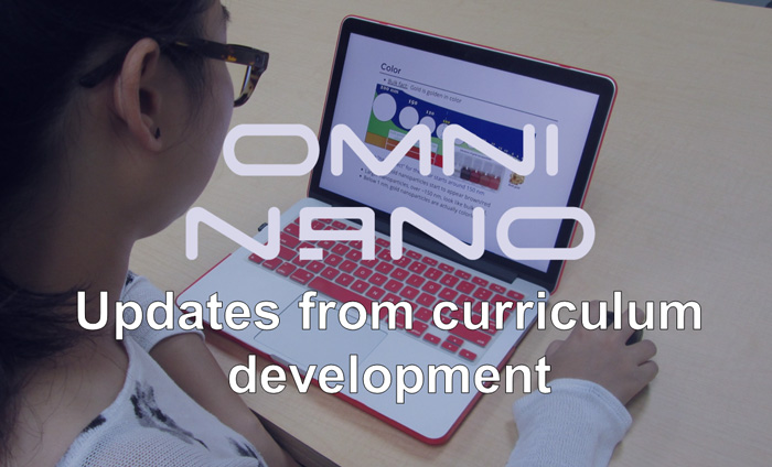 Keep up with Omni Nano's Nanotech Curriculum Development