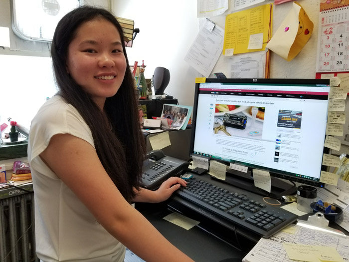High School student Megan Lee shares her experience as a volunteer at Omni Nano.