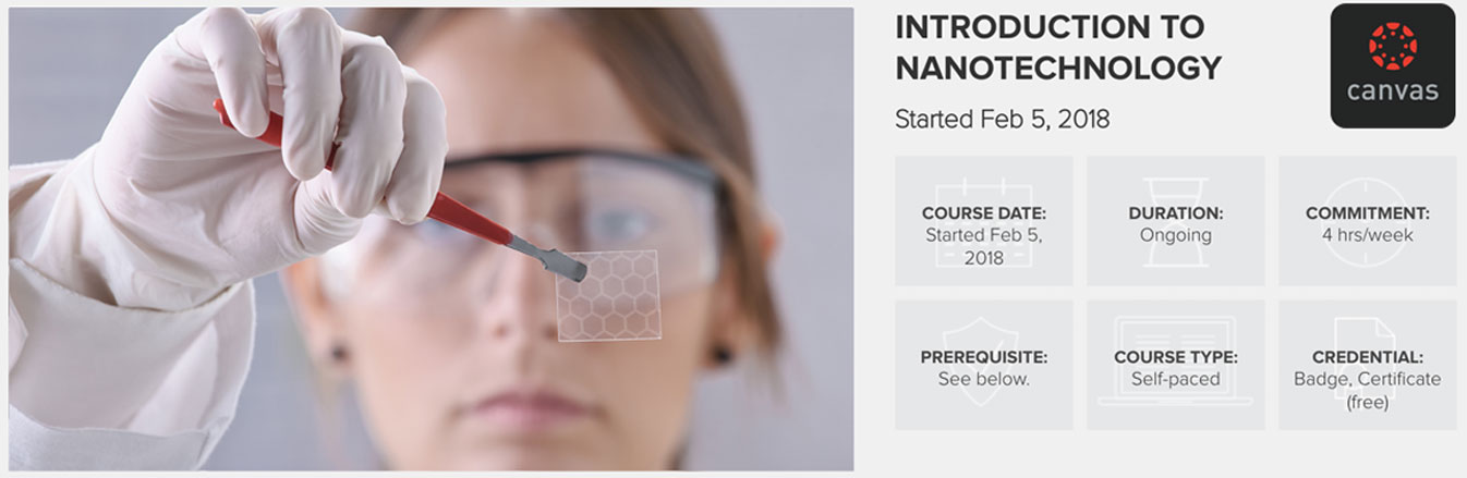 Enroll now in Omni Nano's MOOC "Introduction to Nanotechnology"