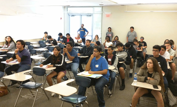 Omni Nano presented three nanotechnology/STEM workshops at the 2018 Chicano/Latino Youth Conference at UCR. Our fourth year!
