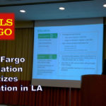 Today, the Wells Fargo Foundation presented at the AFP luncheon.
