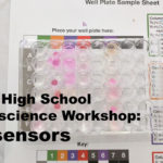 Science teachers getting trained on biosensor technologies at UCLA's CNSI.