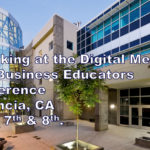 Omni Nano speaking at the Digital Media and Business Educators Conference