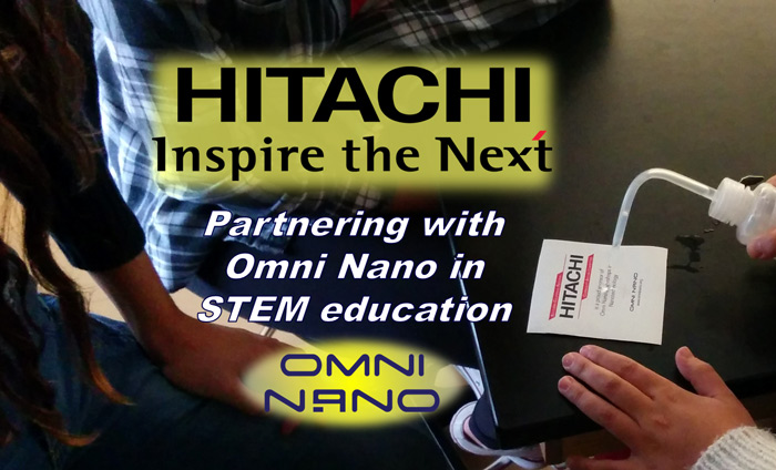We are proud to continue our partnership with Hitachi to bring more STEM education to schools that otherwise would not have the opportunity to learn about nanotechnology.